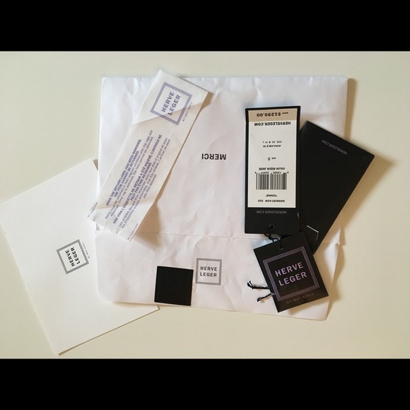 Authentic Herve Léger Connie Dress - Size S - Picture 5 of 7